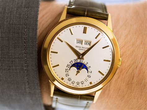 patek philippe vintage moonphase steel annual calendar|patek philippines gondola calendar.